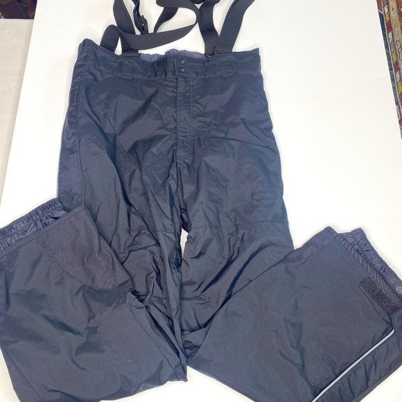 Columbia Omni-Shield Advanced Repellency Snow Pants, men's M suspenders like new